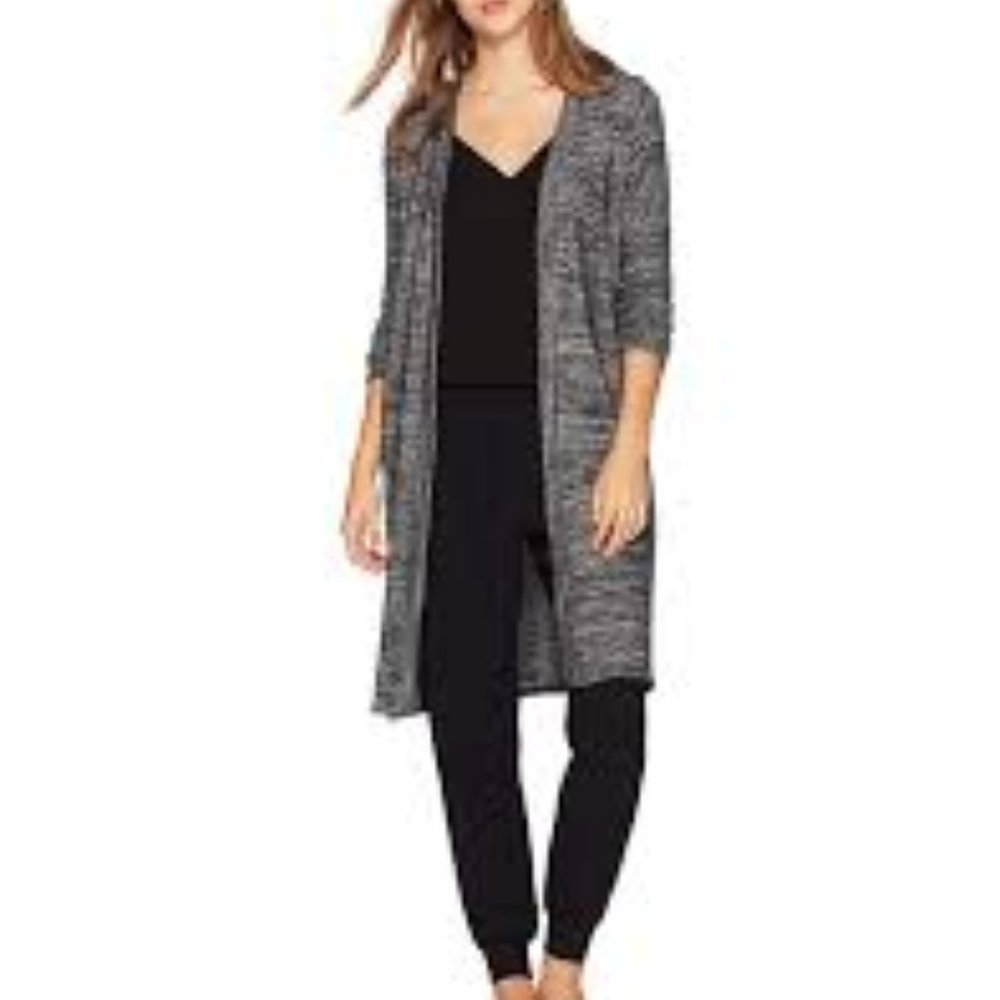 Velvet by Graham & Spencer Melora Cozy Jersey Long Cardigan Size M